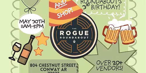Cheers to 3 Years + Roundabout Vintage Market