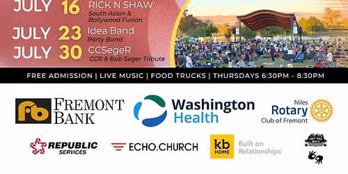 \ud83c\udfb6\u2600\ufe0f Fremont Summer Concert Series is BACK! \u2600\ufe0f\ud83c\udfb6