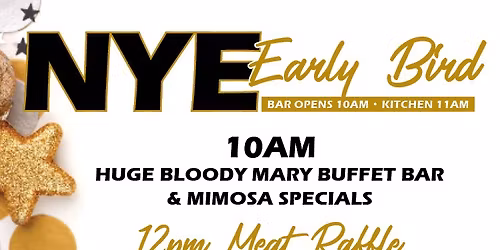 Early Bird New Years Eve