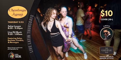 CHARANGA AGOZ\u00c1 At The Cardinal! (9\/03\/26)