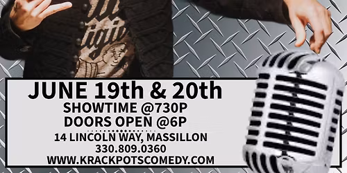 DON JAMIESON from VH1's "THAT METAL SHOW" at KRACKPOTS COMEDY CLUB, MASSILLON