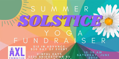 Summer Solstice Yoga Fundraiser