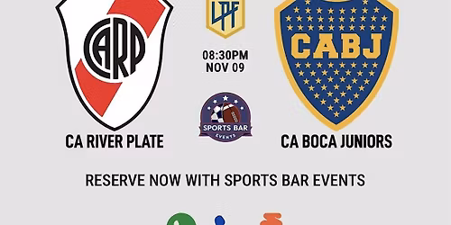 River Plate v Boca Juniors [Torneo Clausura]- La Latina | Sports Pub Madrid