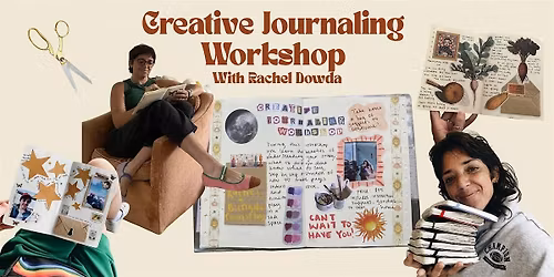 Creative Journaling Workshop with Rachel Dowda and Bungalow Counseling