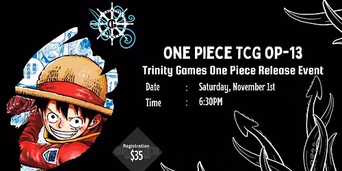 One Piece OP-13 Release Event