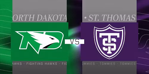 North Dakota Fighting Hawks vs. St. Thomas University Tommies
