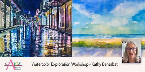 Watercolor Exploration Workshop, with Kathy Bensabat