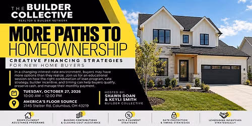 More Paths to Homeownership