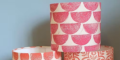 Linoprinted Lampshade Workshop Lino Printed Lampshades - Saturday 7th March, 10-4pm