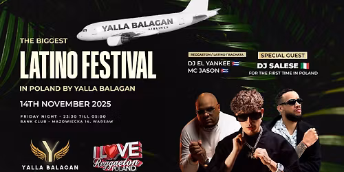 LATINO FESTIVAL | BANK CLUB, WARSAW