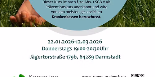 8-w\u00f6chiger Kurs f\u00fcr Autogenes Training