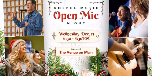 Gospel Music Open Mic Night