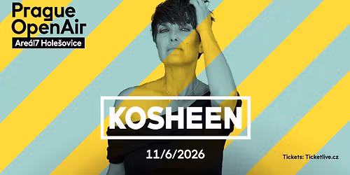Kosheen - 11. \u010dervna 2026 letn\u00ed koncert v Are\u00e1lu 7, Prague Open Air.