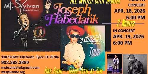 Joseph Habedank in Concert