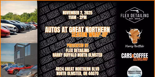 Autos At Great Northern Season Wrap-Up - A Cars & Coffee Special Event