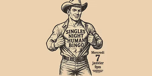 Singles Night Human Bingo au Spaghetti Western
