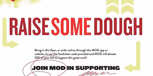 Heritage PTF Dine-Out Fundraiser at MOD