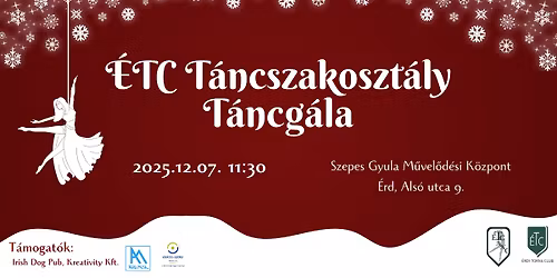 \u00c9TC T\u00e1ncszakosz\u00e1ly T\u00e1ncg\u00e1la 25\u2019