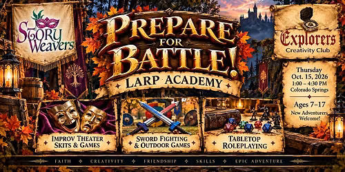 LARP Academy: Acting Improv, Sword Fighting & Tabletop Adventures