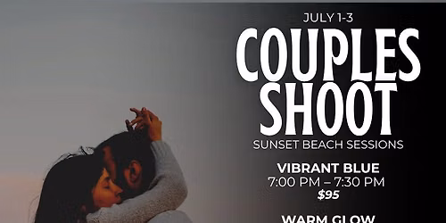 Couples Shoot | Sunset Beach Sessions