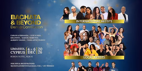 Bachata & Beyond Dance Connection | 4-6 December 2026