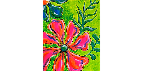 Blacklight Blooms - Paint and Sip in Phoenix | Classpop!\u2122