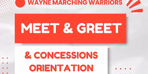 Wayne Marching Warriors: Meet & Greet