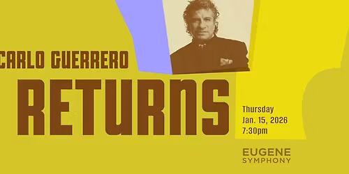Parking Eugene Symphony: Giancarlo Guerrero Returns