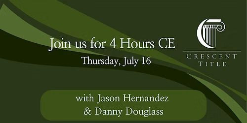 2 hr LA Leasing Law CE & 2 hr Family Law CE