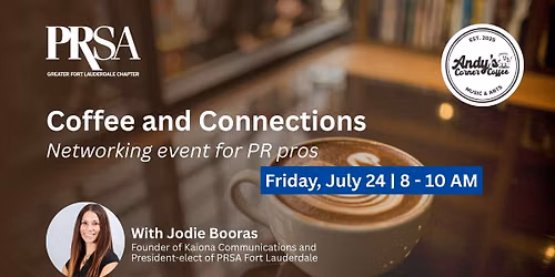 Coffee & Connections at Andy\u2019s Corner Coffee