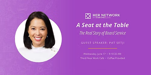 StartingBlock's Her Network featuring Pat Setji
