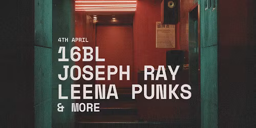 HEST\u0112A presents: Joseph Ray, 16BL, Leena Punks