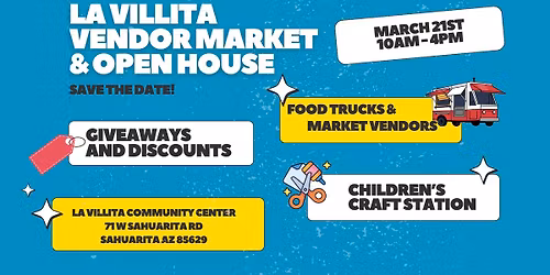 La Villita Vendor Market & Open House