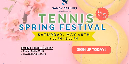 SSRC Tennis Spring Festival