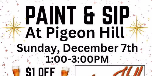 PAINT N' SIP AT PIGEON HILL