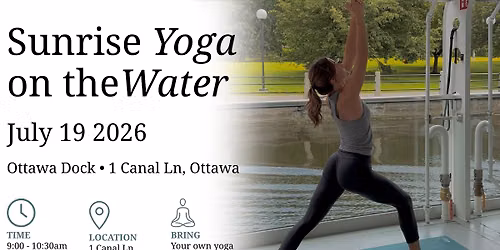 Sunrise Yoga & Meditation Cruise | Ottawa