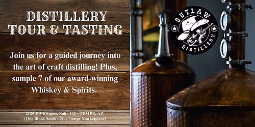 Outlaw Distillery Tour & Tasting