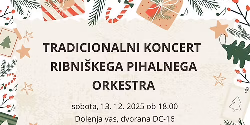 Tradicionalni koncert Ribni\u0161kega pihalnega orkestra