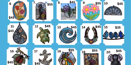 Glass Suncatchers Workshop