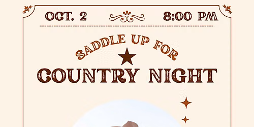 Country Line Dancing at The Garden!