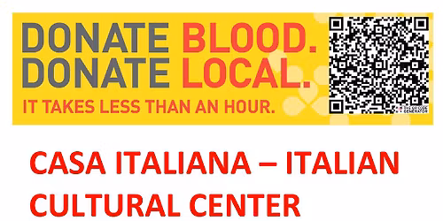 Blood Drive @ Casa 5-29-26