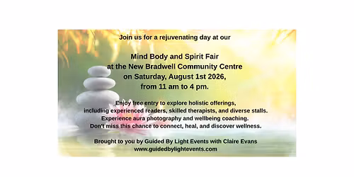 New Bradwell Psychic and Wellbeing Fayre