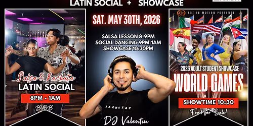 AIM Student Showcase & Latin Social 