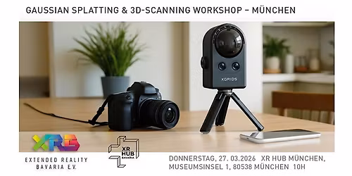 GAUSSIAN SPLATTING & 3D-SCANNING WORKSHOP - M\u00dcNCHEN