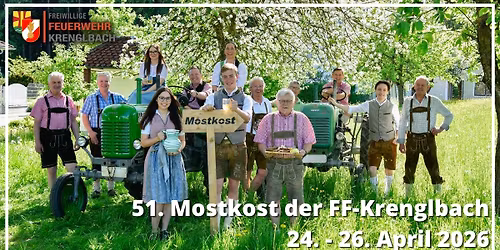 51. Krenglbacher Mostkost | 24.\u201326. April 2026