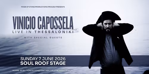 Vinicio Capossela || Sunday 7 June || Soul Roof Stage 