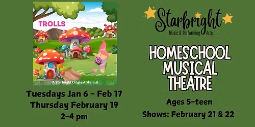 Homeschool Musical Theatre [Trolls]