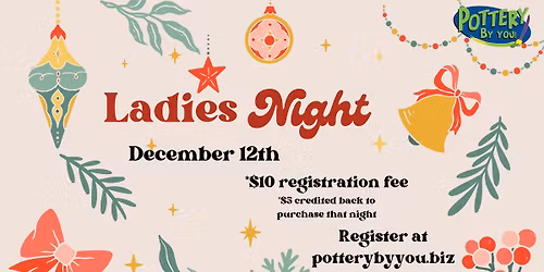 Ladies Night at Pottery By You!