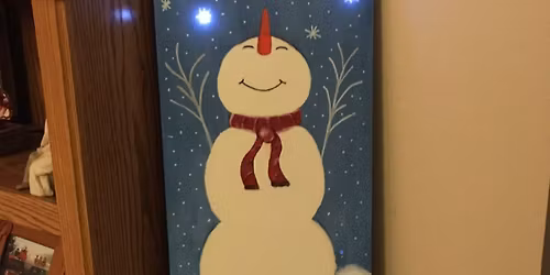 Let It Snow Light up Lean To