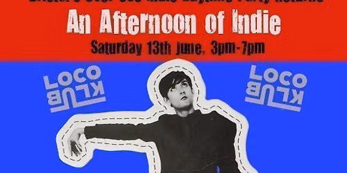 BRISTOL: An Afternoon of indie - Indie for the over 30s: 13 June, 3pm- Close to 1\/3 sold already